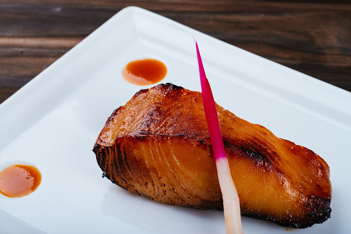 picture of Dinner menu Banner Black Cod with Miso