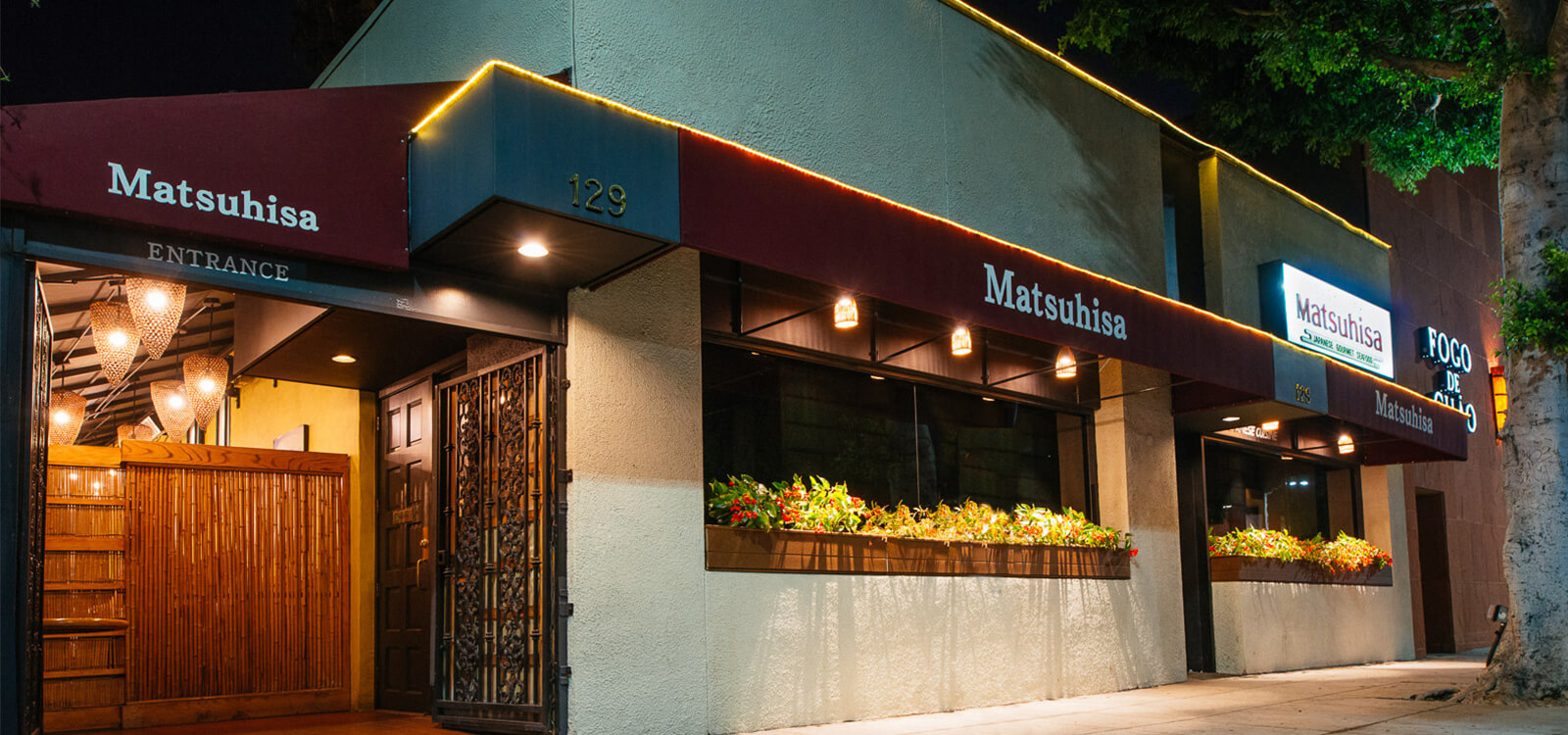 picture of Matsuhisa beverly hills restaurant exterior