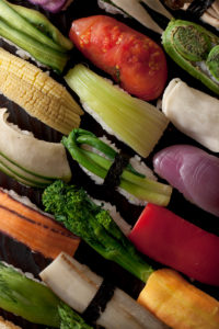 Vegetable Sushi assortment
