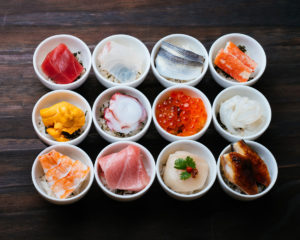 Mini cup Sushi assortment